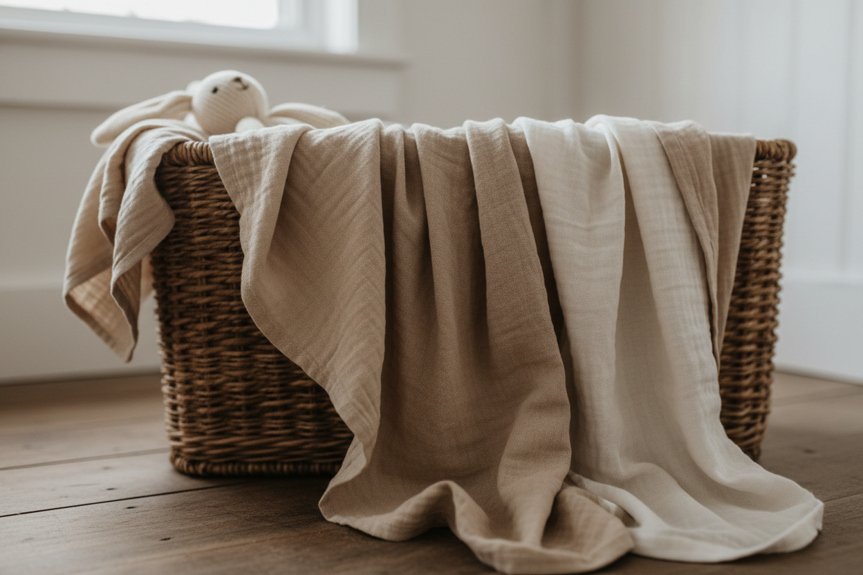 Caring for Organic Muslin: How to Keep Your Blanket Soft for Years