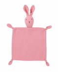 Load image into Gallery viewer, Premium Organic Cotton Bunny Lovey Security Blanket in Pink
