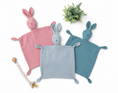 Load image into Gallery viewer, Premium Organic Cotton Bunny Lovey Security Blankets
